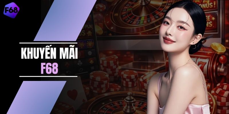 Khuyến Mãi F68 Tặng Nhanh 688.000 Đồng Cho Thành Viên Mới
