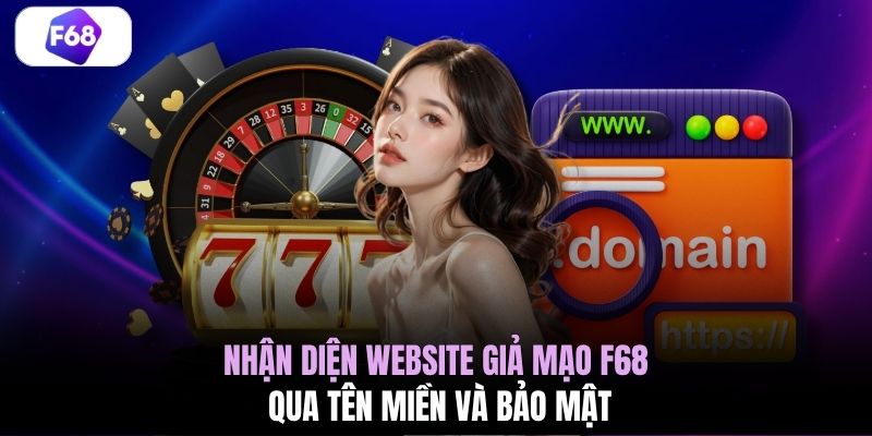 Nhận diện website giả mạo F68 qua tên miền và bảo mật
